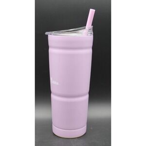 Bubba Insulated Tumbler 24 oz Lavender Stainless Steel Straw Lid XS-1 Purple